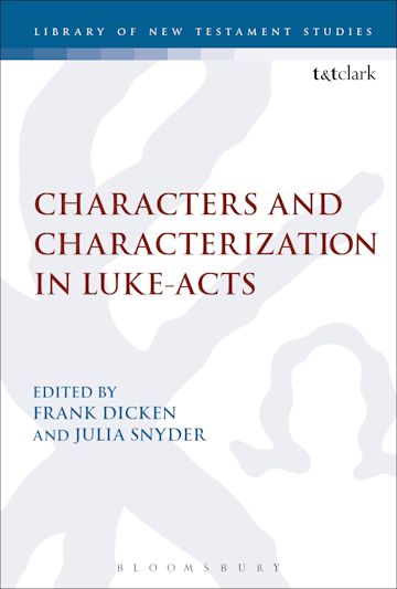 Characters and Characterization in Luke-Acts cover