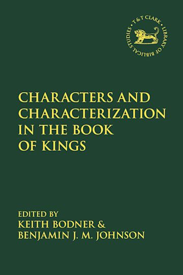 Characters and Characterization in the Book of Kings cover