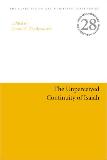 The Unperceived Continuity of Isaiah cover