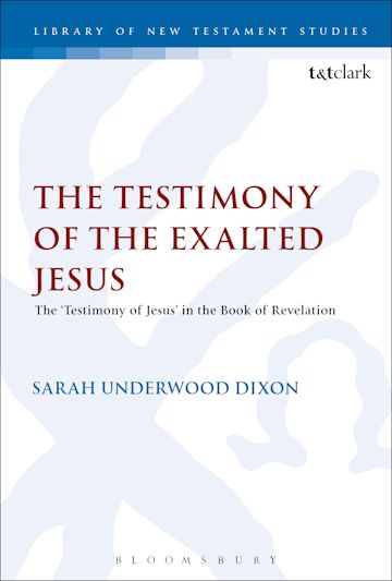 The Testimony of the Exalted Jesus cover