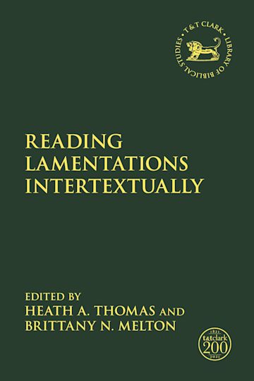 Reading Lamentations Intertextually cover