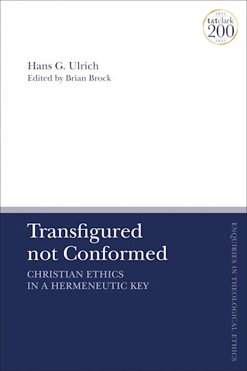 Transfigured not Conformed cover