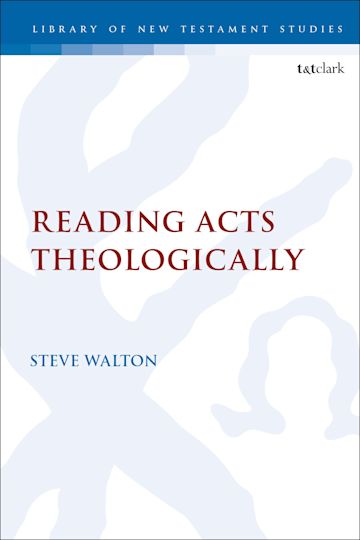 Reading Acts Theologically cover