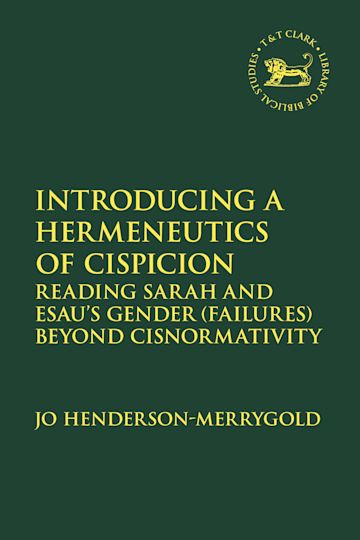 Introducing a Hermeneutics of Cispicion cover