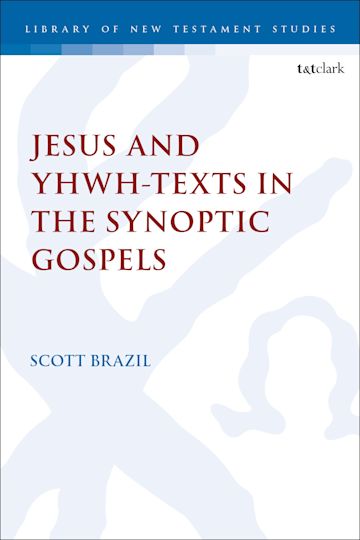 Jesus and YHWH-Texts  in the Synoptic Gospels cover