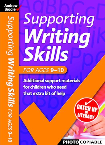 Supporting Writing Skills 9-10 cover