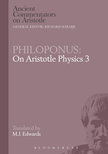 Philoponus: On Aristotle Physics 3 cover