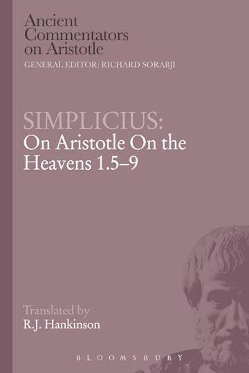 Simplicius: On Aristotle On the Heavens 1.5-9 cover