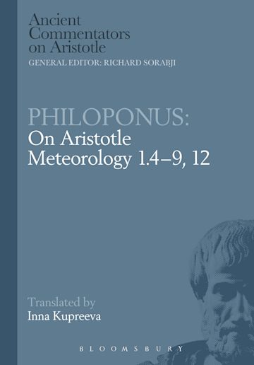 Philoponus: On Aristotle Meteorology 1.4-9, 12 cover