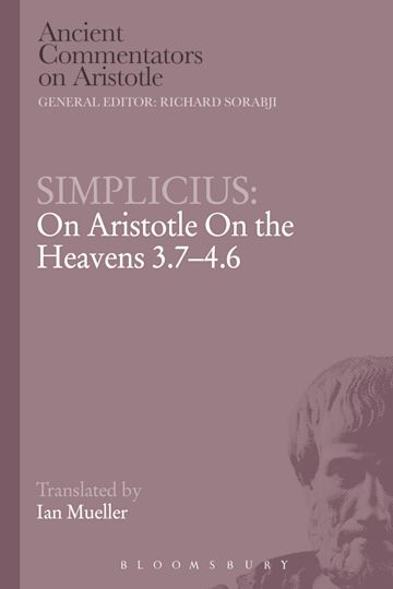 Simplicius: On Aristotle On the Heavens 3.7-4.6 cover