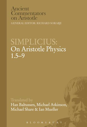 Simplicius: On Aristotle Physics 1.5-9 cover