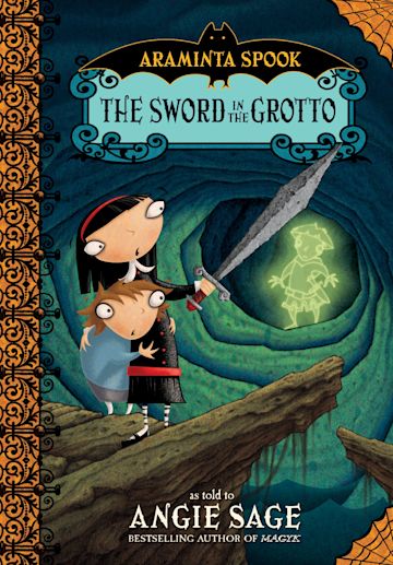 Araminta Spook: The Sword in the Grotto cover