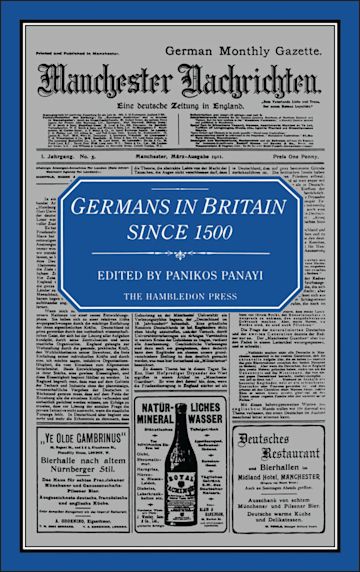 Germans in Britain Since 1500 cover