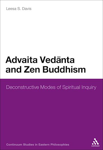 Advaita Vedanta and Zen Buddhism cover