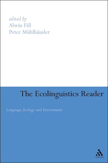 Ecolinguistics Reader cover