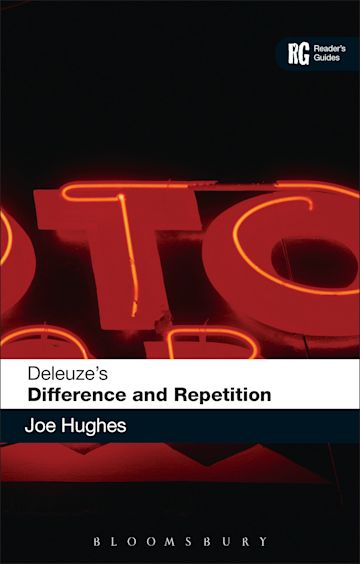 Deleuze's 'Difference and Repetition' cover