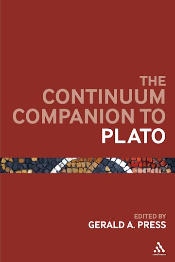 The Continuum Companion to Plato cover