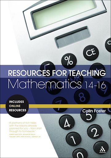 Resources for Teaching Mathematics: 14-16 cover