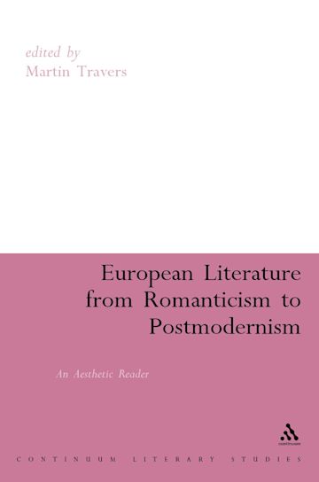 European Literature from Romanticism to Postmodernism cover