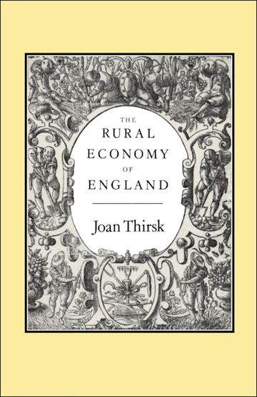 Rural Economy of England cover