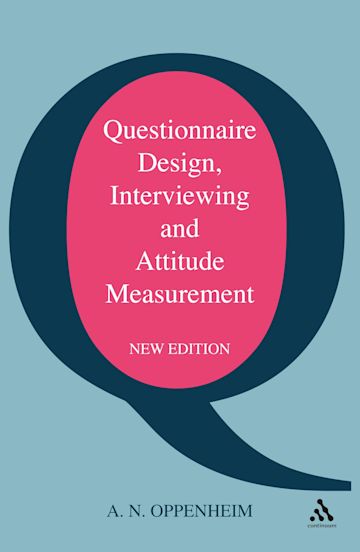 Questionnaire Design, Interviewing and Attitude Measurement cover