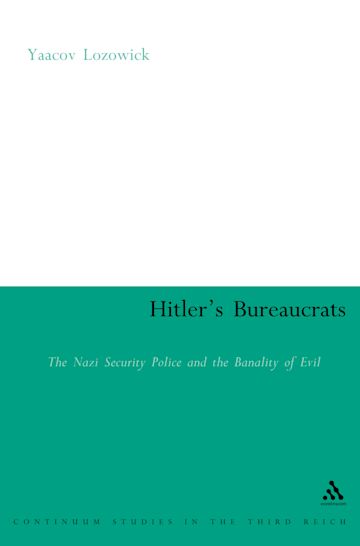 Hitler's Bureaucrats cover