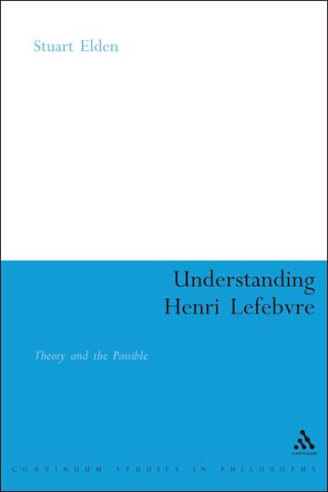 Understanding Henri Lefebvre cover