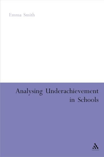 Analysing Underachievement in Schools cover