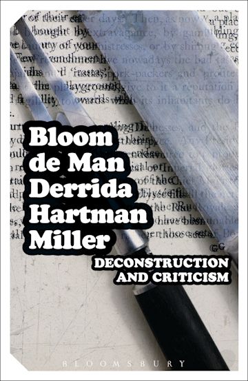 Deconstruction and Criticism cover