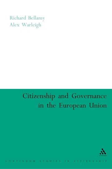 Citizenship and Governance in the European Union cover