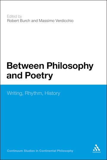 Between Philosophy and Poetry cover