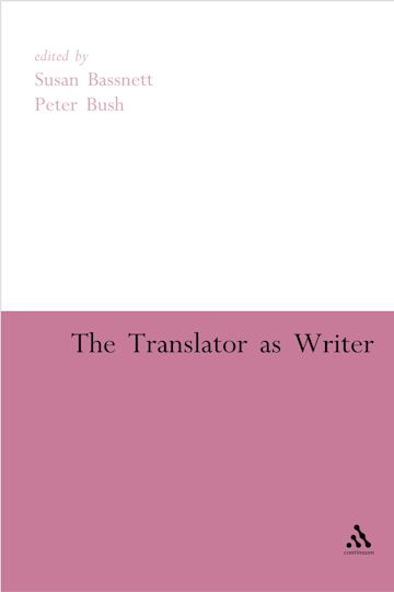 The Translator as Writer cover