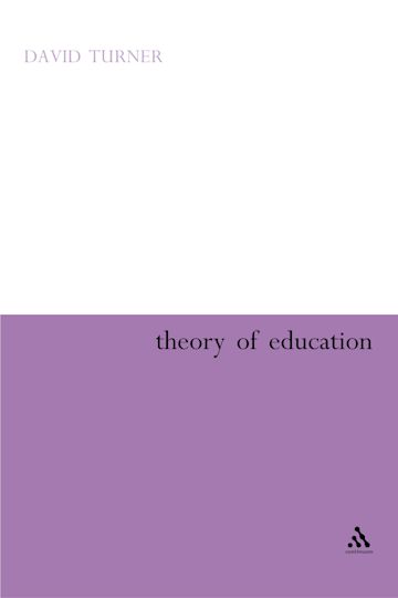 Theory of Education cover