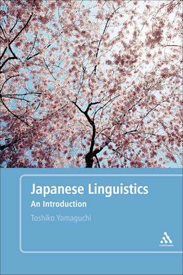 Japanese Linguistics cover