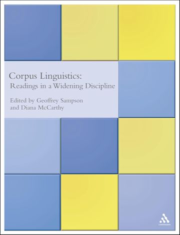 Corpus Linguistics cover