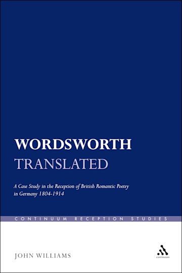 Wordsworth Translated cover