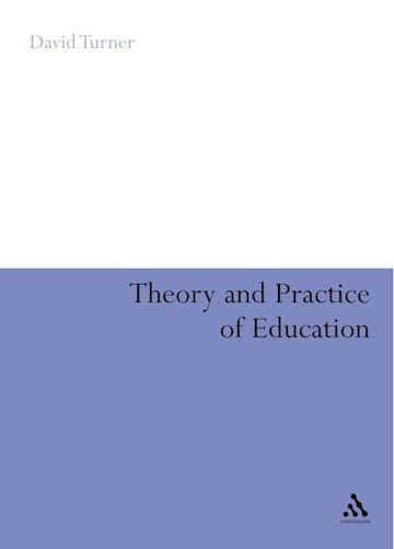 Theory and Practice of Education cover