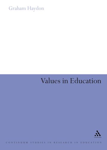 Values in Education cover