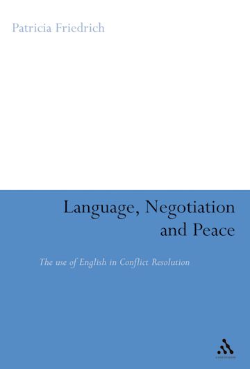 Language, Negotiation and Peace cover