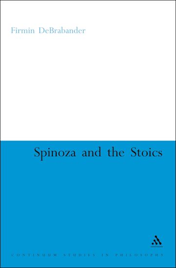 Spinoza and the Stoics cover