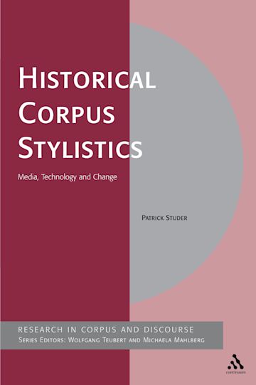 Historical Corpus Stylistics cover