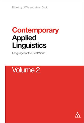 Contemporary Applied Linguistics Volume 2 cover