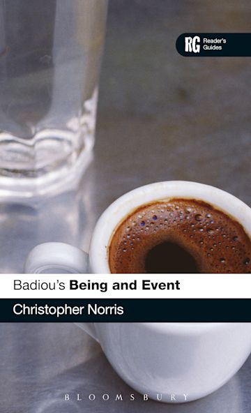 Badiou's 'Being and Event' cover