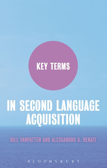 Key Terms in Second Language Acquisition cover