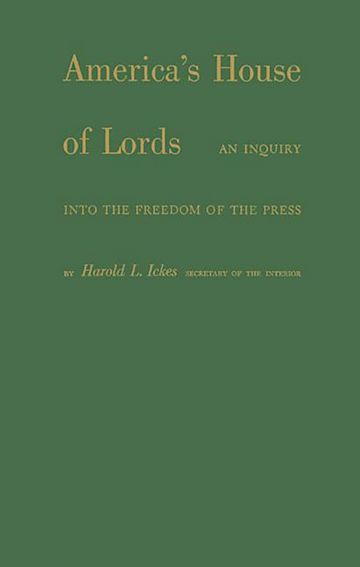 America's House of Lords cover