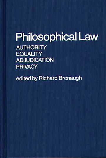 Philosophical Law cover