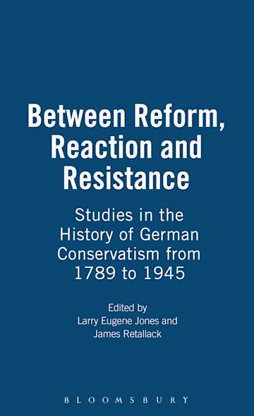 Between Reform, Reaction and Resistance cover