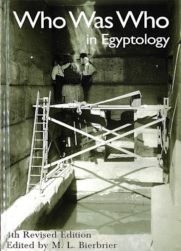 Who Was Who in Egyptology cover