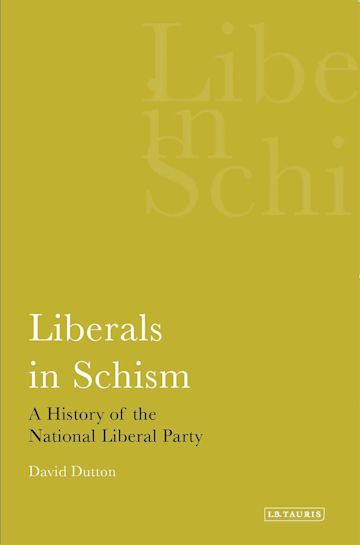 Liberals in Schism cover