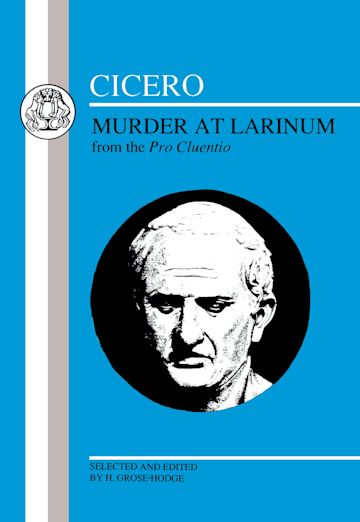 Cicero: Murder at Larinum cover